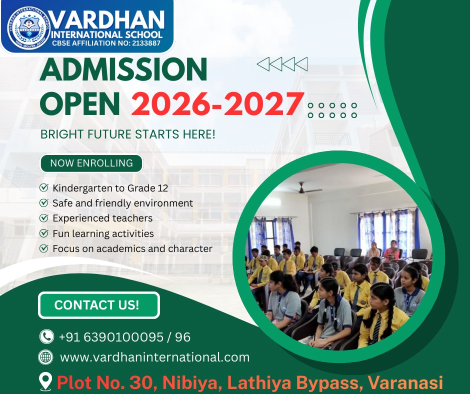 Vardhan International School Admissions 2026